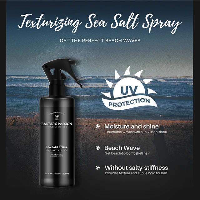 One Step Define Curls Sea Salt Spray UV Hair Protectant Spray Nourishing Hair Styling Product