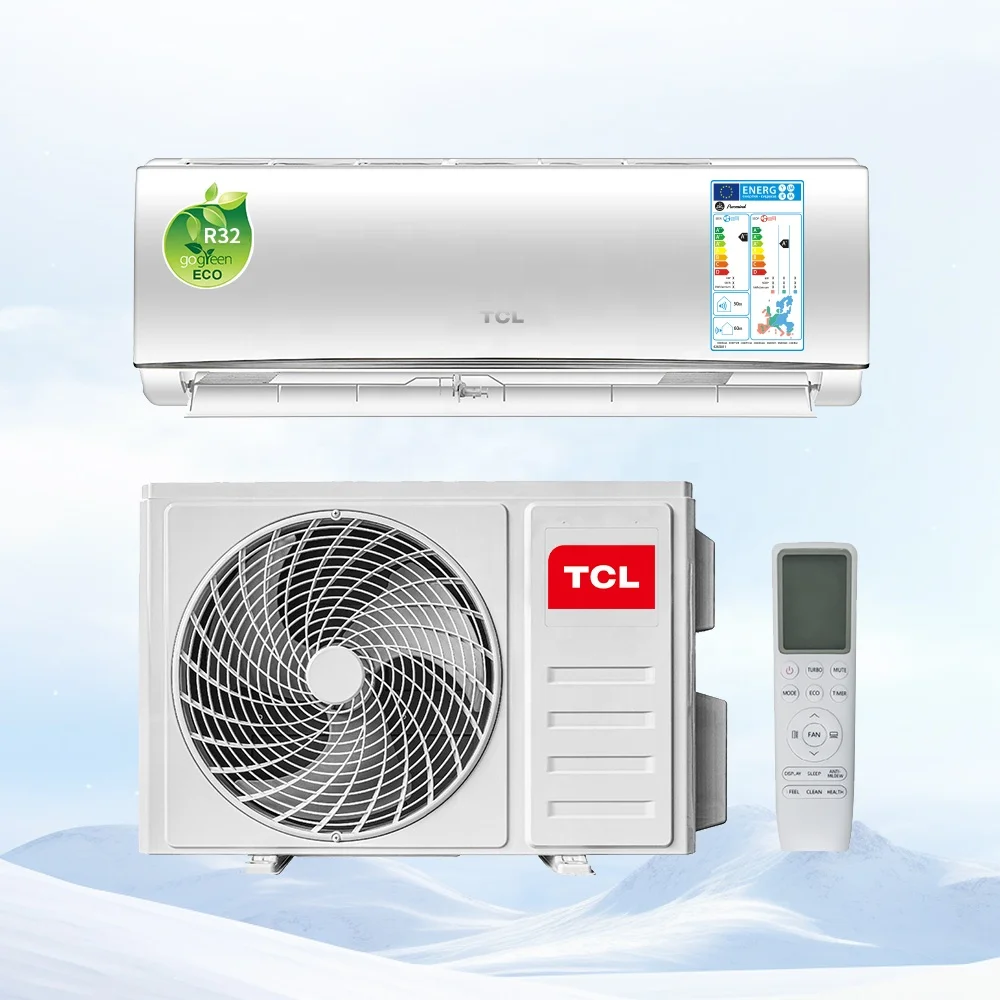 TCL Air Conditioner Split Wall Mounted for Home R410a R32 R290 R454 Mini Split Air Conditioners Inverter Cooling Only Wifi