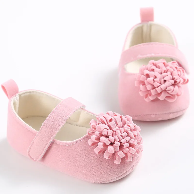 Candy Pretty Floral Design Beautiful and Graceful Mary Jane Shoes Cheap Price Soft Sole Toddler Baby Girl Shoes factory