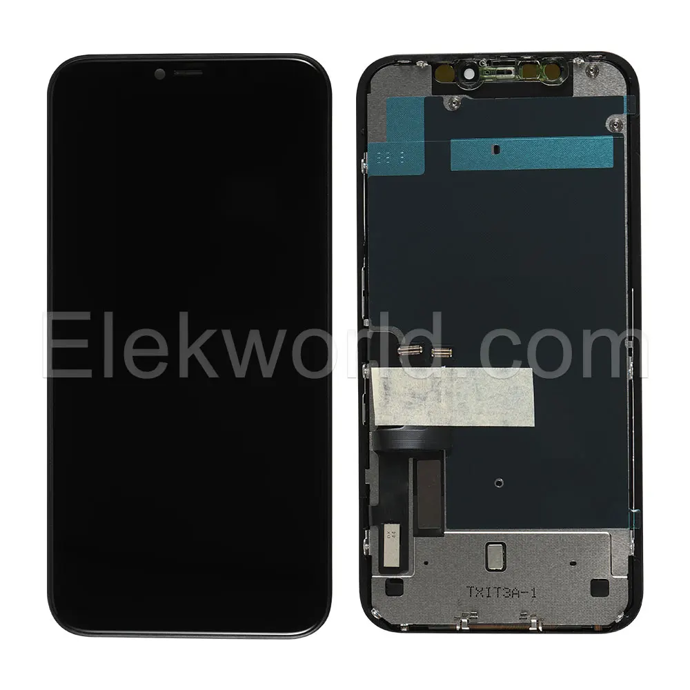 Lotto Schermo LCD Touch Per IPhone 14, 13, 12, 11, XR, XS, SE - Nero - Qualit&agrave;