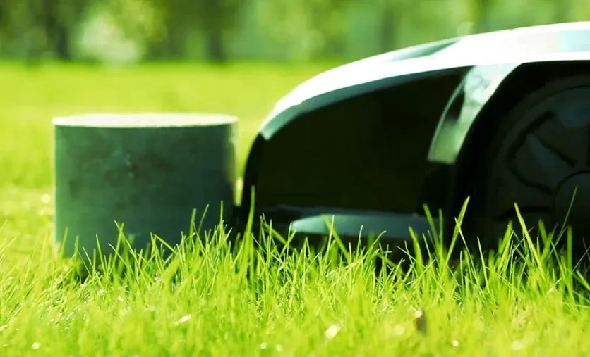 Upgraded Version Remote Control Cordless Lawn Mower Mini Robot Lawn Mower