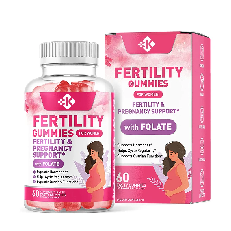 Oem Fertility Prenatal Vitamins Gummy Supplement With Inositol Vitamin