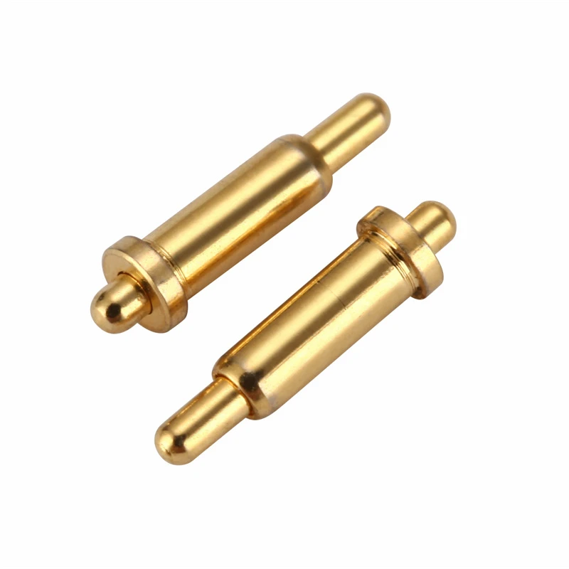 Gold Plated Pogo Pin Charging Connector H11mm Spring Loaded Pogo Pin