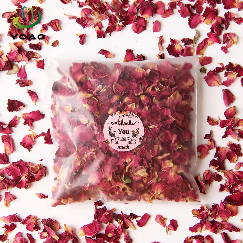 thumbnail image 2 of 100% New Natural Fragrance Dried Rose Petals Wedding And Party Table Confetti De 2 of 12