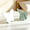 Butterfly desk mirror-light green