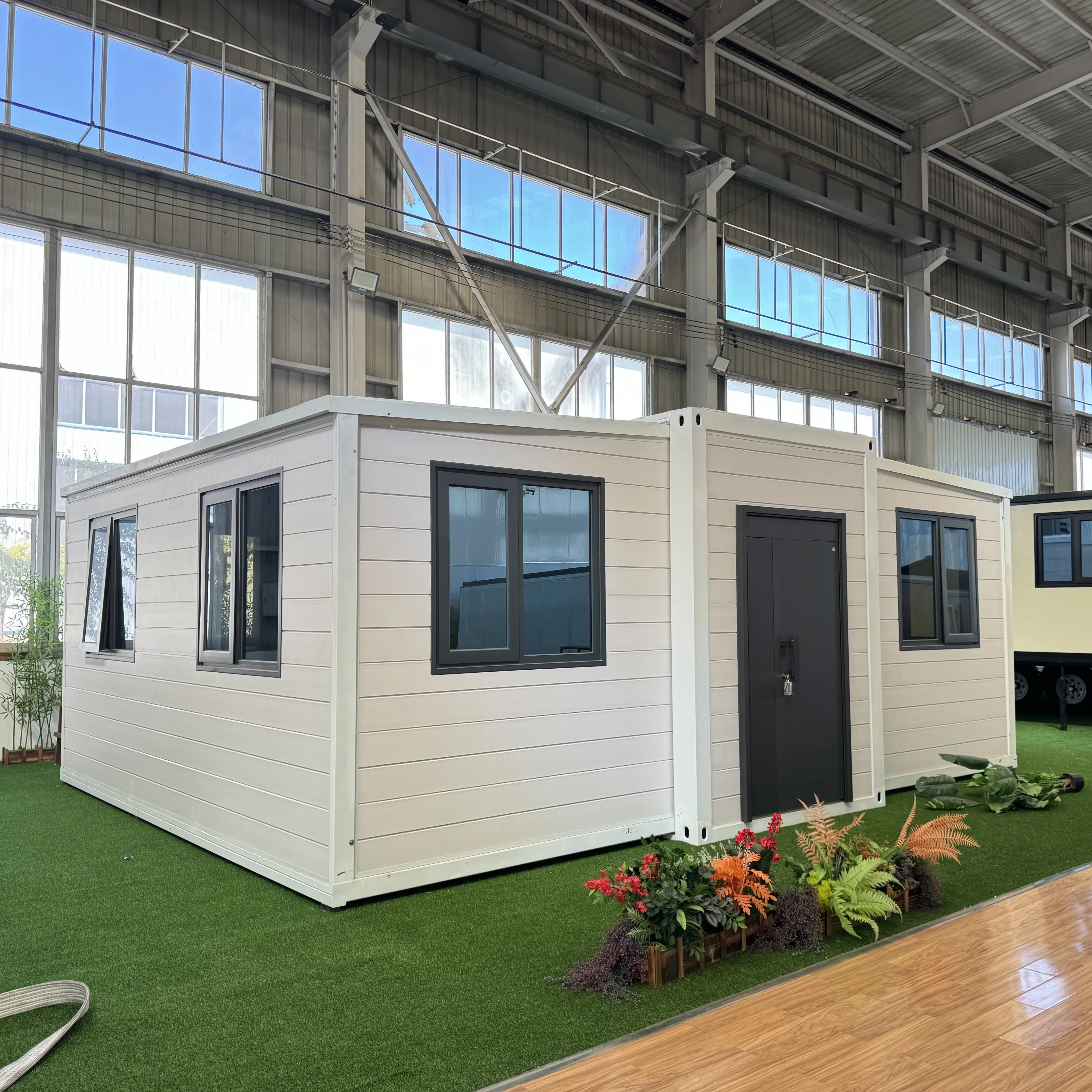 Expandable House Bathroom Units Container House Prefab Toilet Shower Bathroom Outdoor