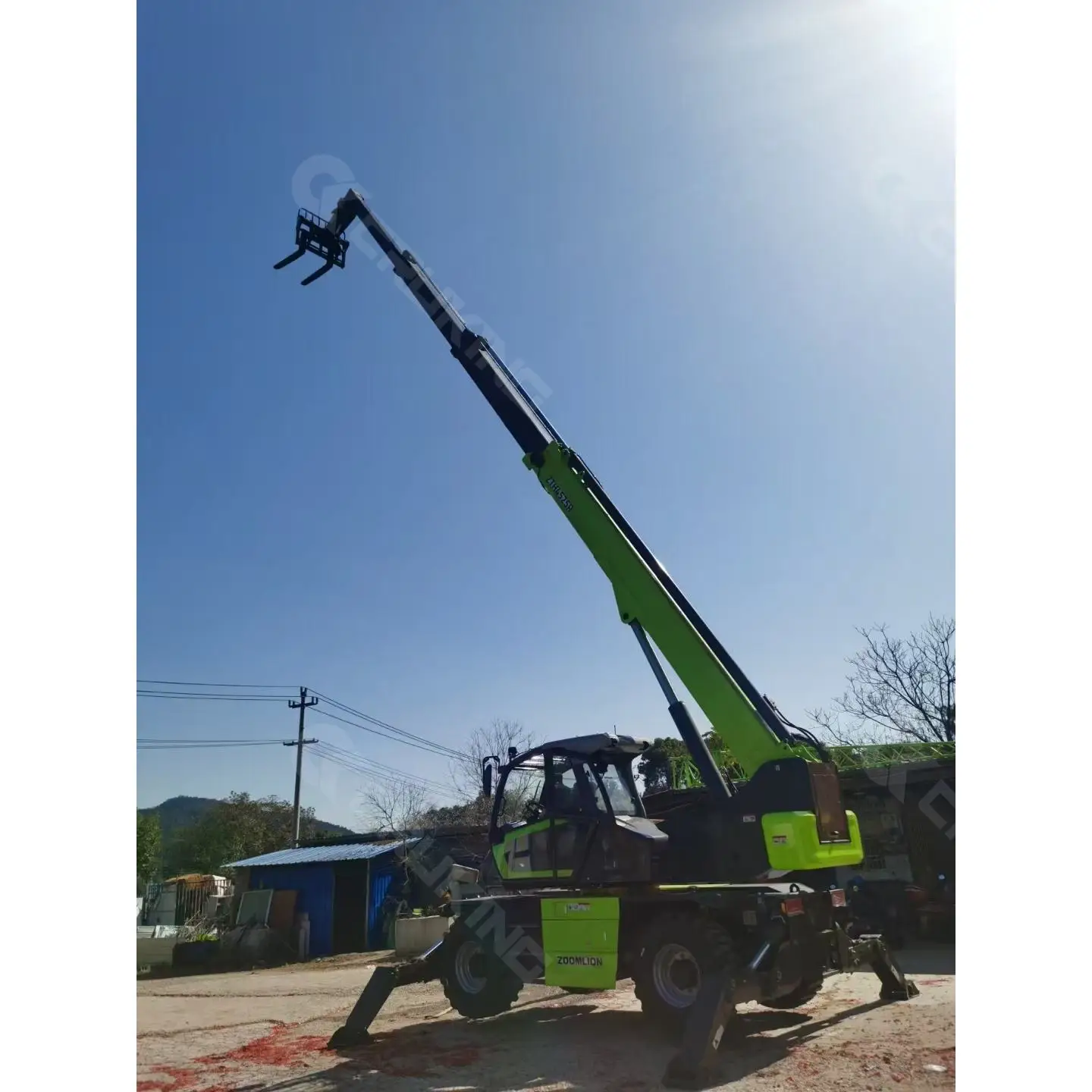 ZOOMLION ZTH4525R 4WD Telescopic Forklift Crab Walk Telehandler