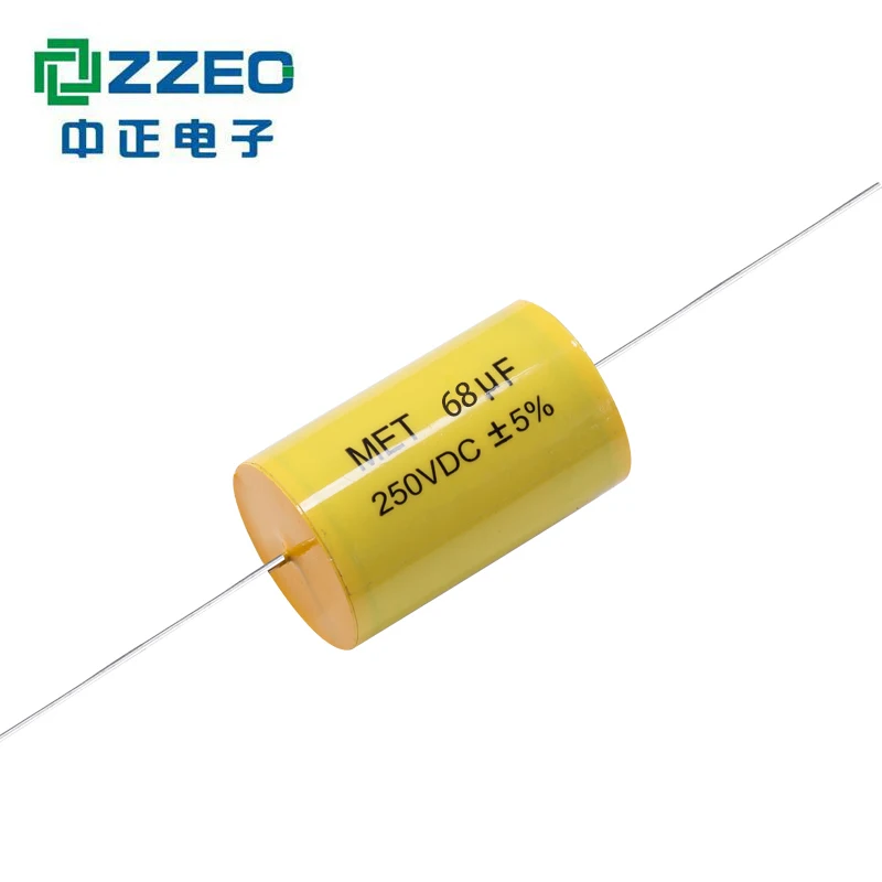 thumbnail image 2 of 250V 0.22uF–22uF Speaker Divider Capacitor – Metal Film, PCB Mount For Car Audio 2 of 5
