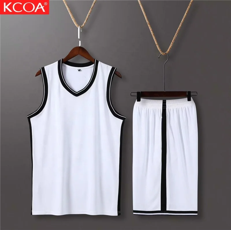 In Stock Custom Numbers Club Sports Plain Basketball Jerseys Uniform Design
