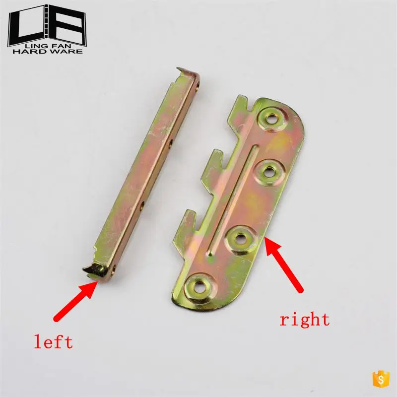 Chinese Factories Manufacturing Custom Bed Rail Stainless Steel Furniture Hardware Metal Bracket Fittings Hinge