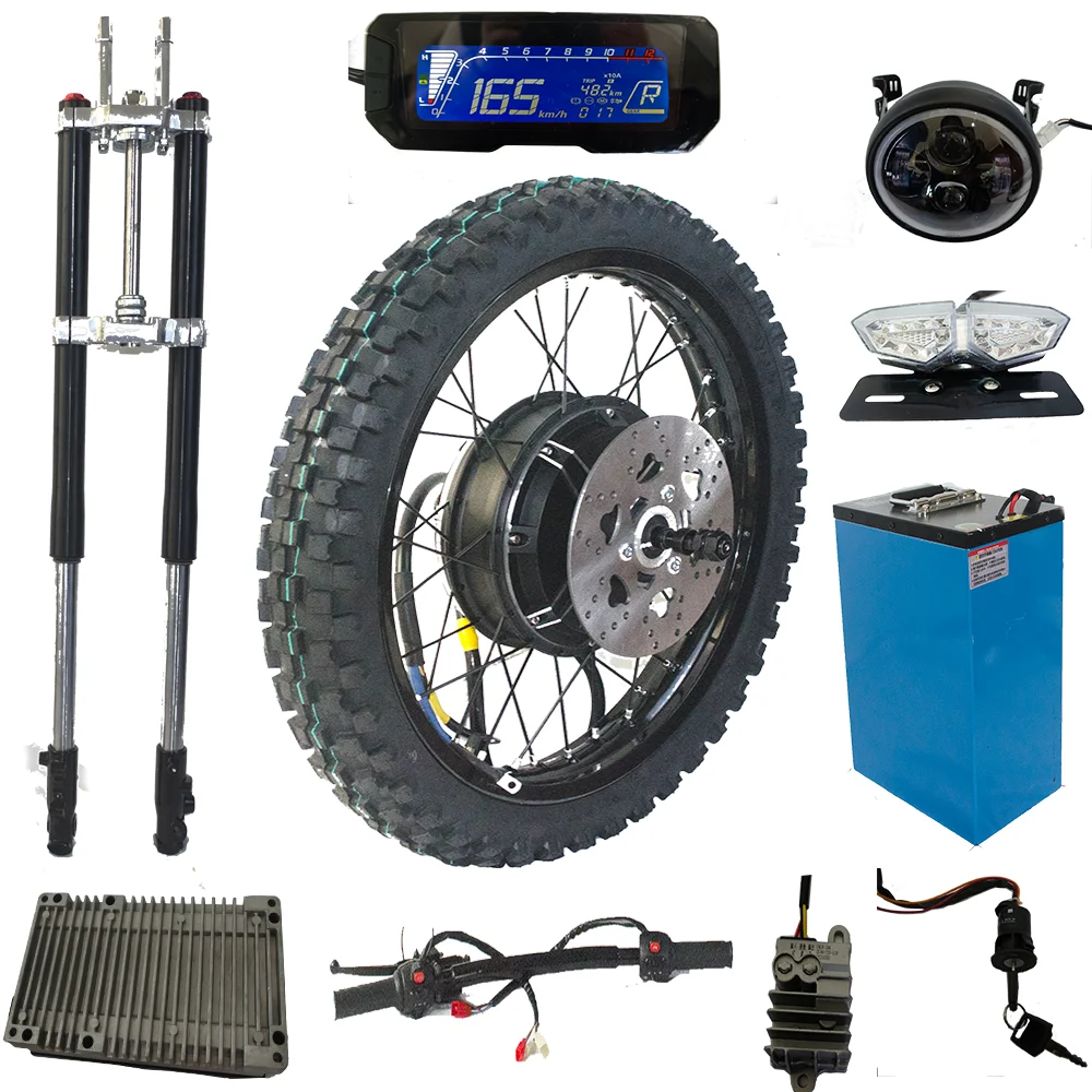 Explosive Models 26 Inch FAT Electric Bike Kit 2000w 72v Ebike Conversion Kit Including Controller Other Electric Bicycle Parts