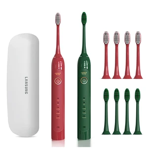 Cheap Price Wholesale 5 Modes Oral Care Automatic Rechargeable Sonic Whitening Electric Toothbrush With Travel Case
