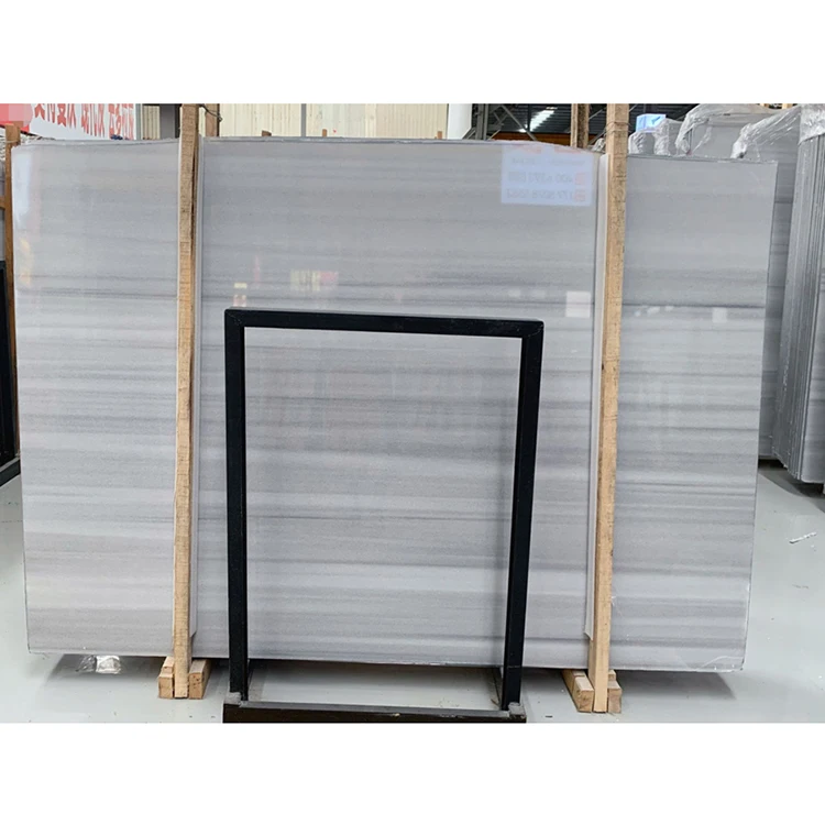Good Price Silver Grey Color Marble Slabs For Bathroom