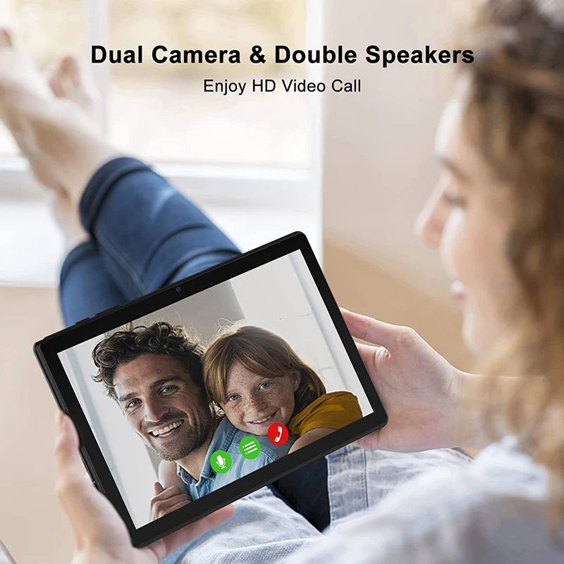 2022 Newest 10 Inch Android 10 Tablet PC 8 Core CPU 4G 64GB 128GB SD Card WiFi Dual Camera Touch Screen for Work School Gamers