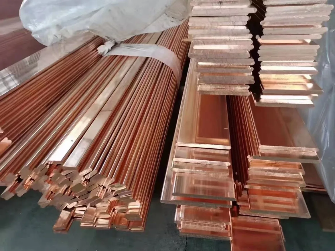 High Quality Solid Copper Busbars Thickness 3mm  30 mm Copper Bus bar Price