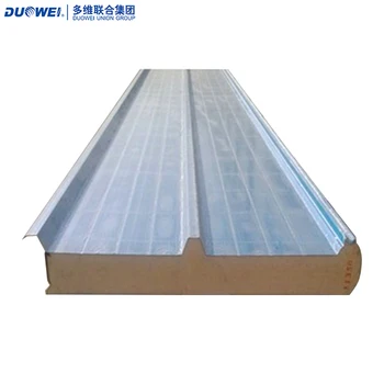PUR/PIR sandwich panel for roof and wall