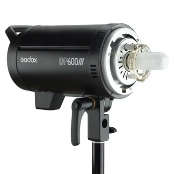 Godox DP600III Studio Flash Light Modeling Light 600W 2.4G Wireless X System Strobe Light 5600K Photography for Wedding Portrait