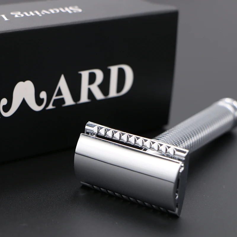 Double Edge Blade Classical Shaving Razor with Heavy Mental Handle Facial Razor Safety Razor
