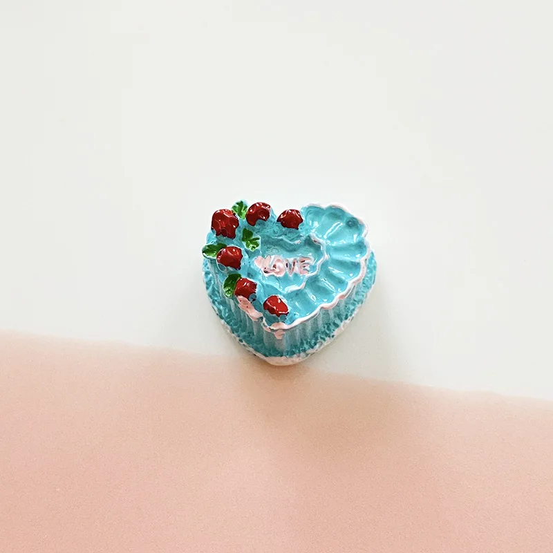 Charms Cute Strawberry Heart Cup Cake Resin For Jewelry Making Pendants DIY  Keychain Necklace Earrings Accessories From Nataliearth, $7.32