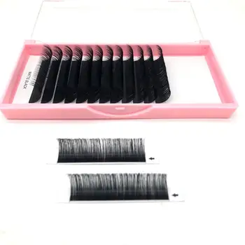 Silk Lashes With Custom Logo Fake Eyelash 50 Pack Packaging Box For False Eyelashes