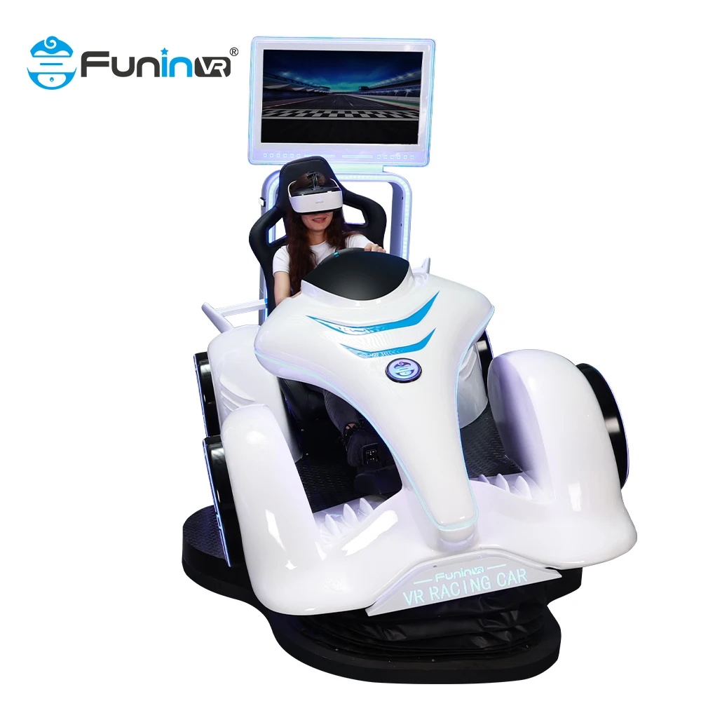 Funin VR 3D VR Glasses Virtual Reality Steering Wheels Racing Entertainment Games for Adults