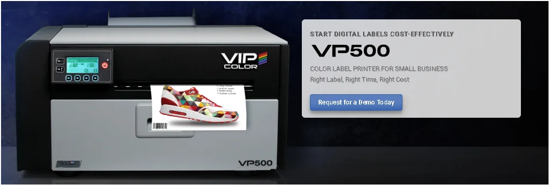Premium Vp500 Color Label Printer Memjet Roll To Roll Digital Label Sticker Printer For Inkjet 7083