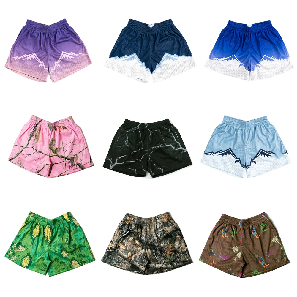 Custom Sublimation Basketball Short Double Layer Training Gym Sport