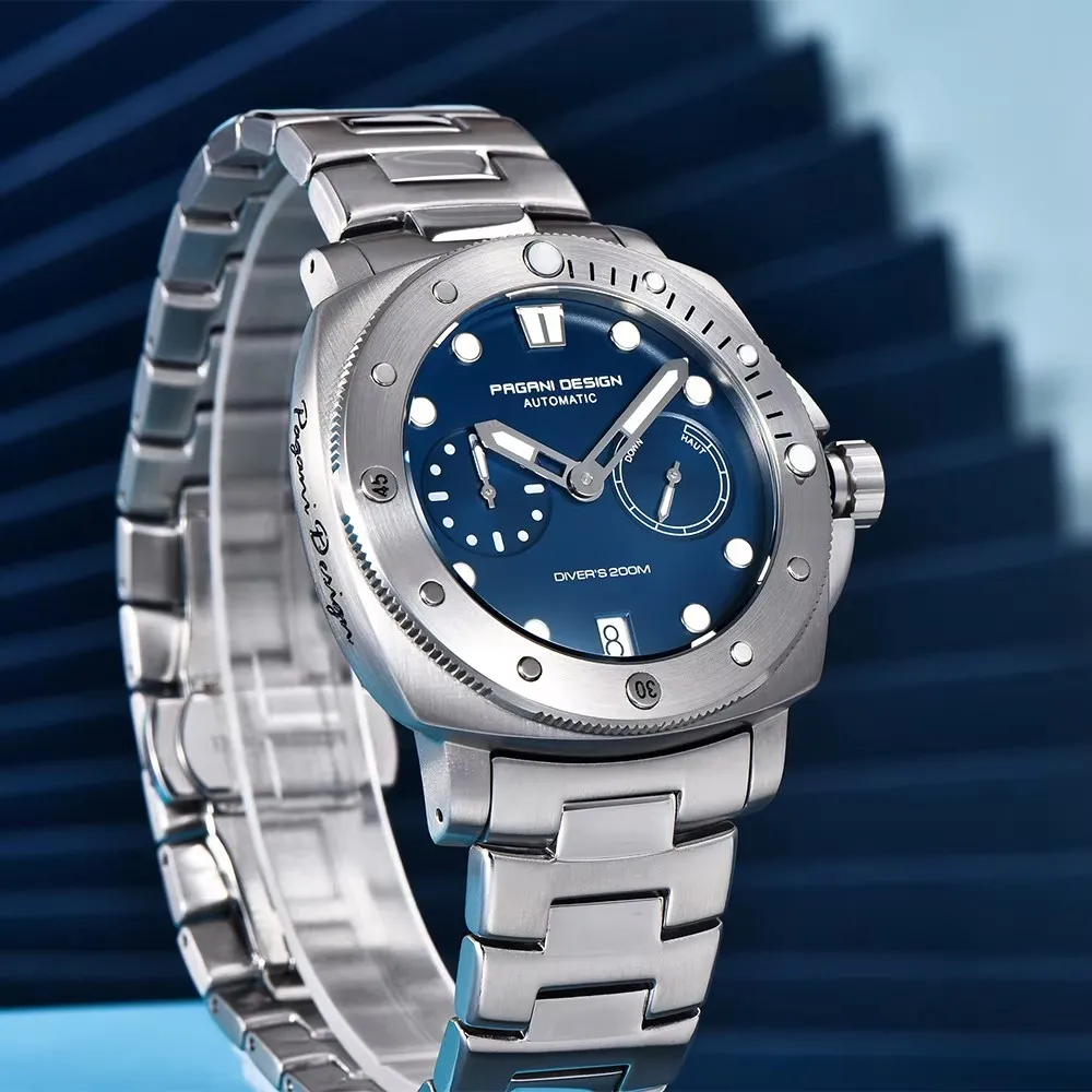 PAGANI DESIGN PD1767 Men's Automatic Stainless Steel Dive Watch