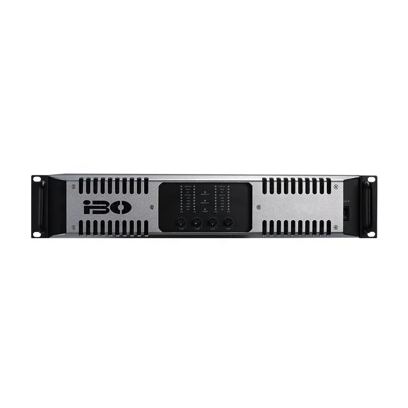 IBO TD9000 4-Channel 9600 Watts Power Amplifier Audio Sound Equipment Stage Pa System Line Array Speakers