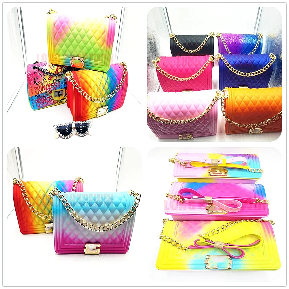 New “Jelly” Rainbow Crossbidy Purse - general for sale - by owner -  craigslist