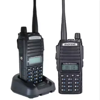 Baofeng UV-82 8W Walkie Talkie Two Channel Radio Dual PTT Dual Band Radio Receiver UHF VHF  handheld walkie talkie