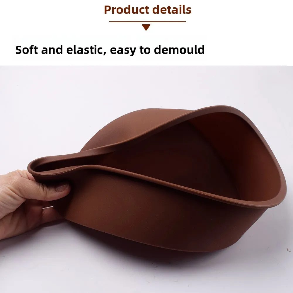 Circular Silicone Mold for Pizza Qi Feng Bread Cake Embryo Baking DIY Air Fryer Oven Mold-Cake Tools supplier