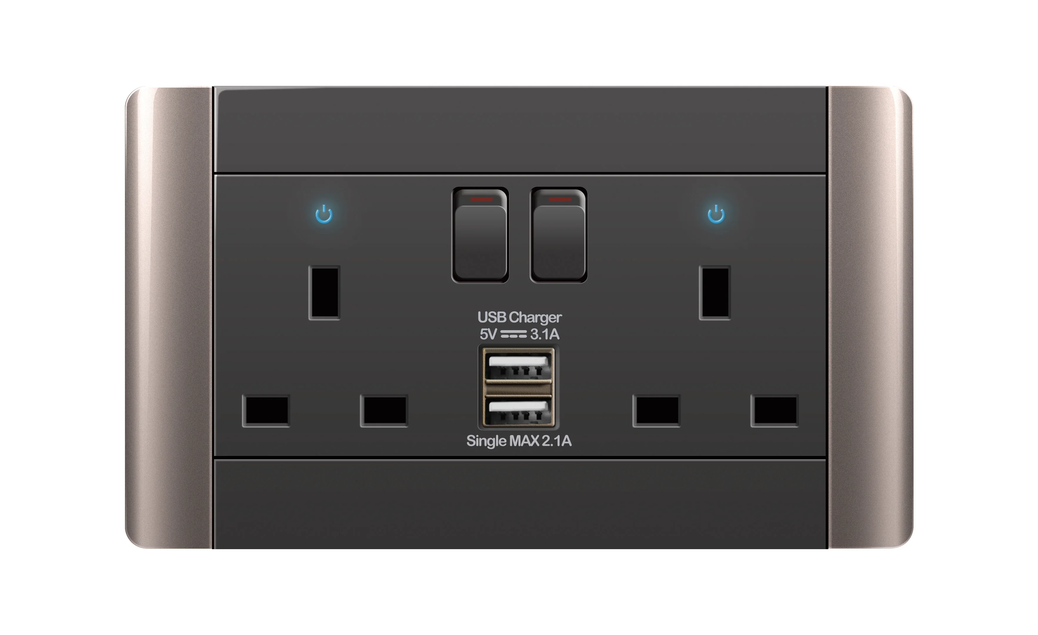 Высококачественный простой в установке настенный переключатель dna 13a bs