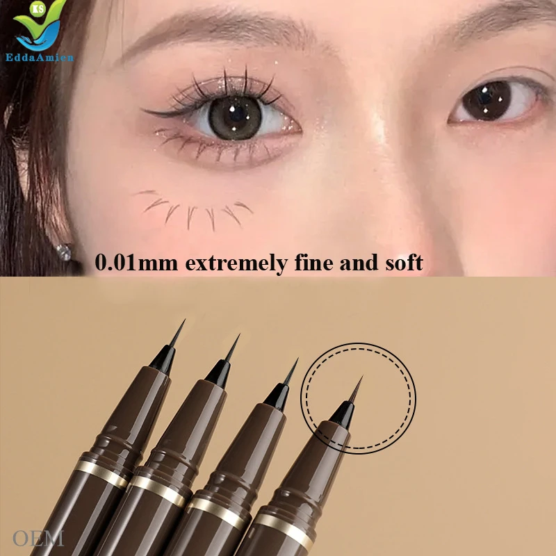 2024 New Magic Eyebrow Microblading  Vegan Liquid Eyebrow Pen Waterproof Natural 3d Eyebrow Contour Design Pen 4 Point