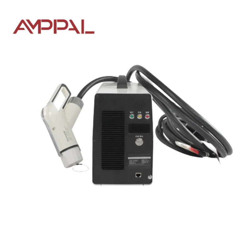 AMPPAL Portable EV Charger Double Gun DC Car Charging Stations Install Infrastructure for Easy Use