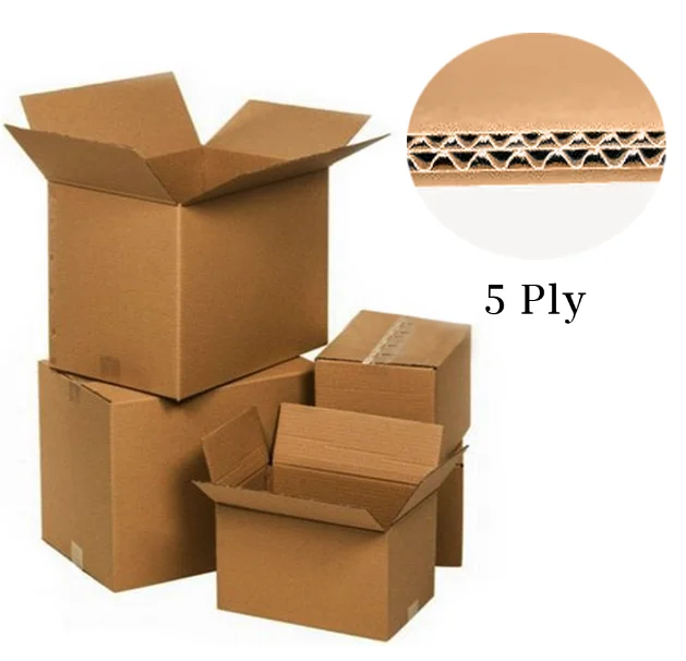 OEM Factory Custom Very Large Verpackung Packaging Double Wall Five Layer Corrugated Cardboard Carton Shipping Box