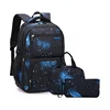 Ensemble 3 pièces étoile bleue noire