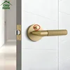 Gold Round Privacy Lock