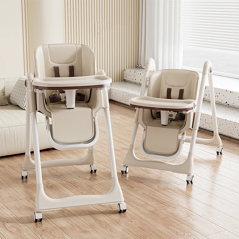 Multifunctional Baby High Chair Adjustable Baby Feeding Chair With Easy Foldable Design Portable and Compact High Chair for Baby