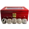 Silver 5 rings