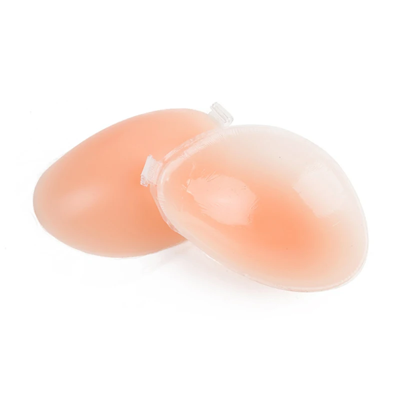 Silicone Self Adhesive Strapless Invisible Gel stick on Push Up