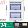 24-bit double-layer extra-high cover plate