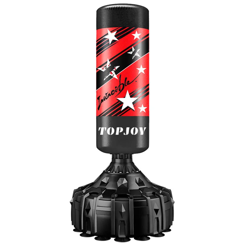 Factory Direct Sales Muay Thai Boxing Bag Customization MMA Professional Free Standing Punching Bag Leather Punching Bag