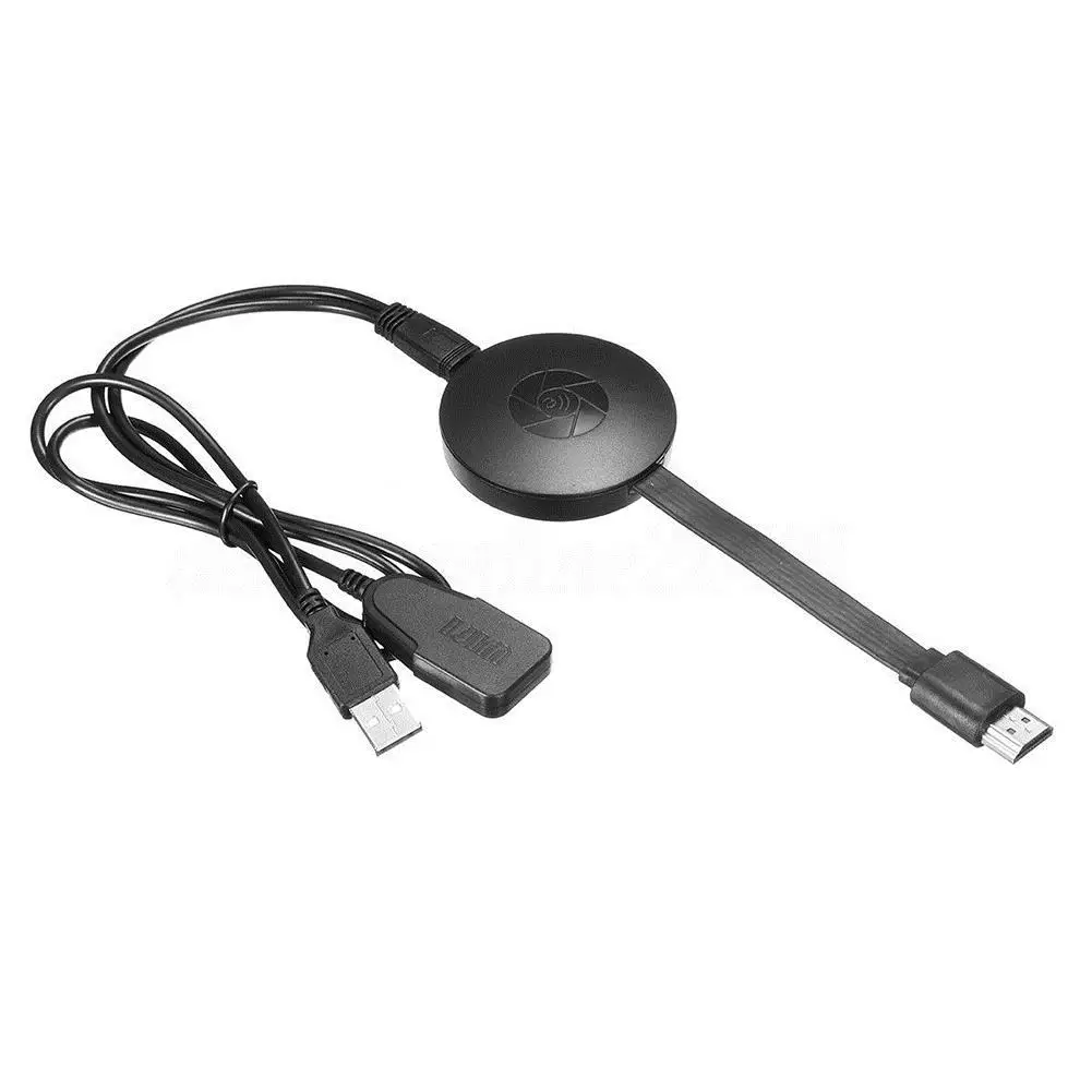 Yinzam M4 Plus Wireless WiFi Display Dongle for Mirroring and Airplay with Dual Core for Miracast HDTV Anycast Dongle