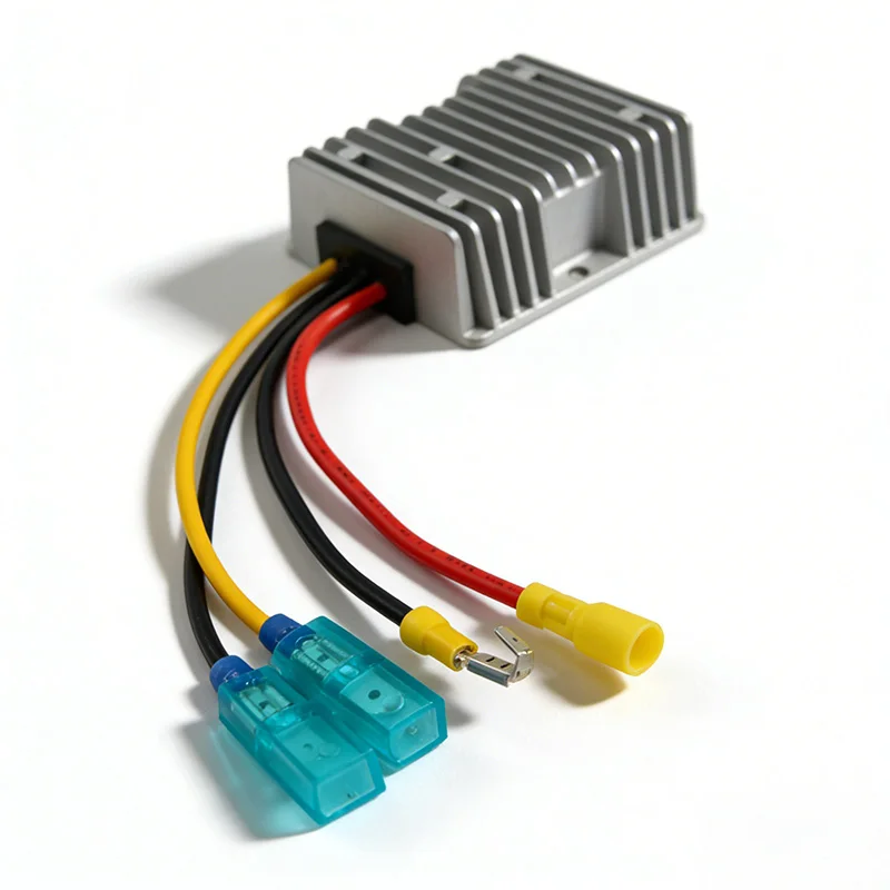 DC DC Converter 48V to 12V with Custom Wire Harness | Power Module for Industrial Automotive Battery Systems