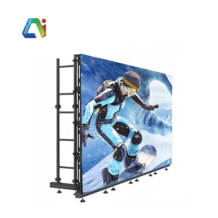 Portable P3.91 P2.6 P3.9 P4.8 Outdoor Indoor Full Weather LED Display Screen Panel Rental Events Backstage Church LED Video Wall