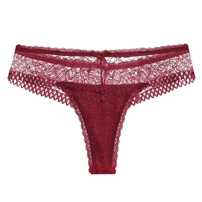 2022 New Arrival Ladies Womens Lace Seamless Sexy Lingerie Cotton Underwear Panties Thong And G 7714