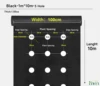 Black-Width 1mX10m