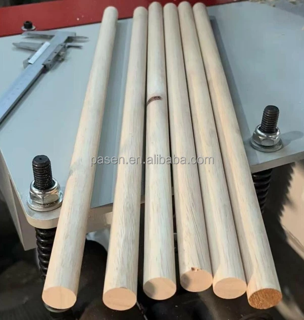 Easy Operation Wood Dowel Forming Machine Round Shape Cutter Stair Handrail Sanding Machine