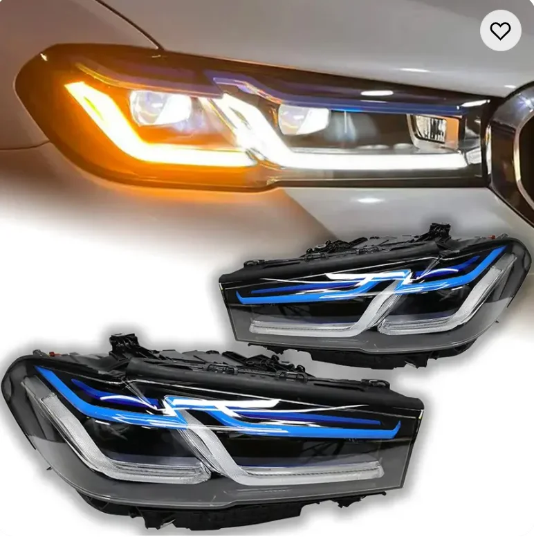 Car Lights For Bmw G30 G38 Headlight Projector Lens F90 Signal Head ...